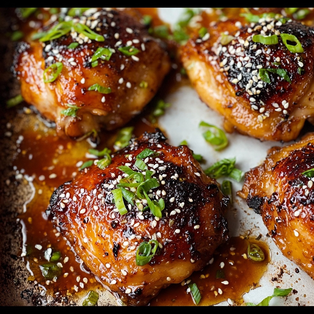 Boneless Skinless Chicken Thighs with Teriyaki Marinade Recipe - Recipe Image