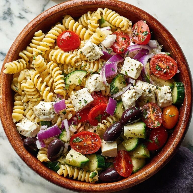 Greek Pasta Salad Recipe