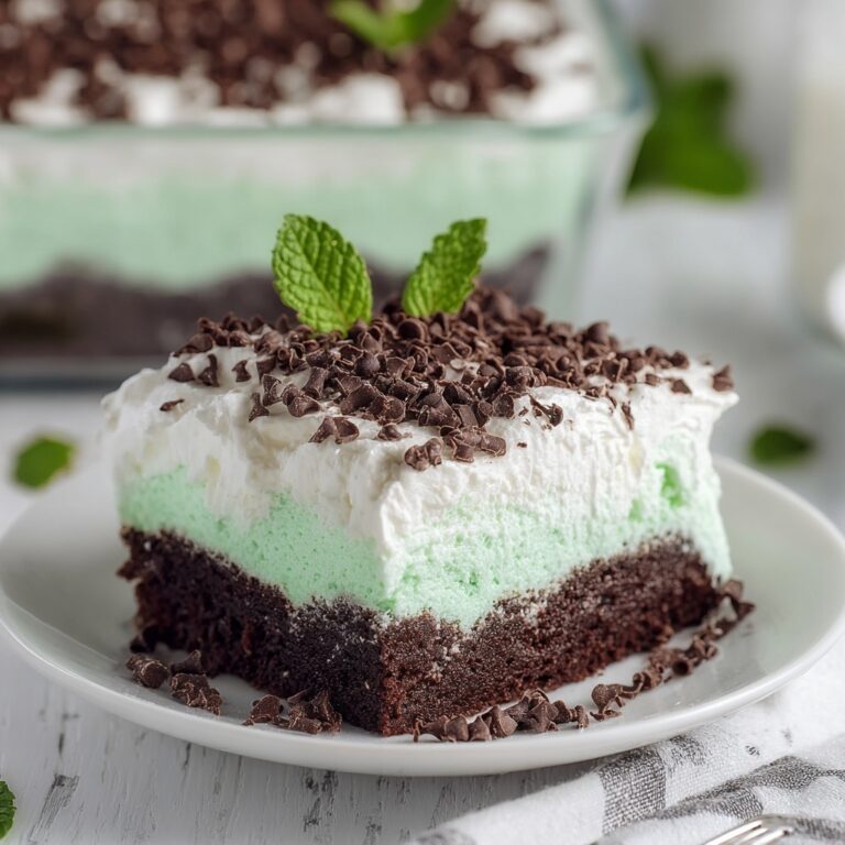 Andes Mint Poke Cake Recipe
