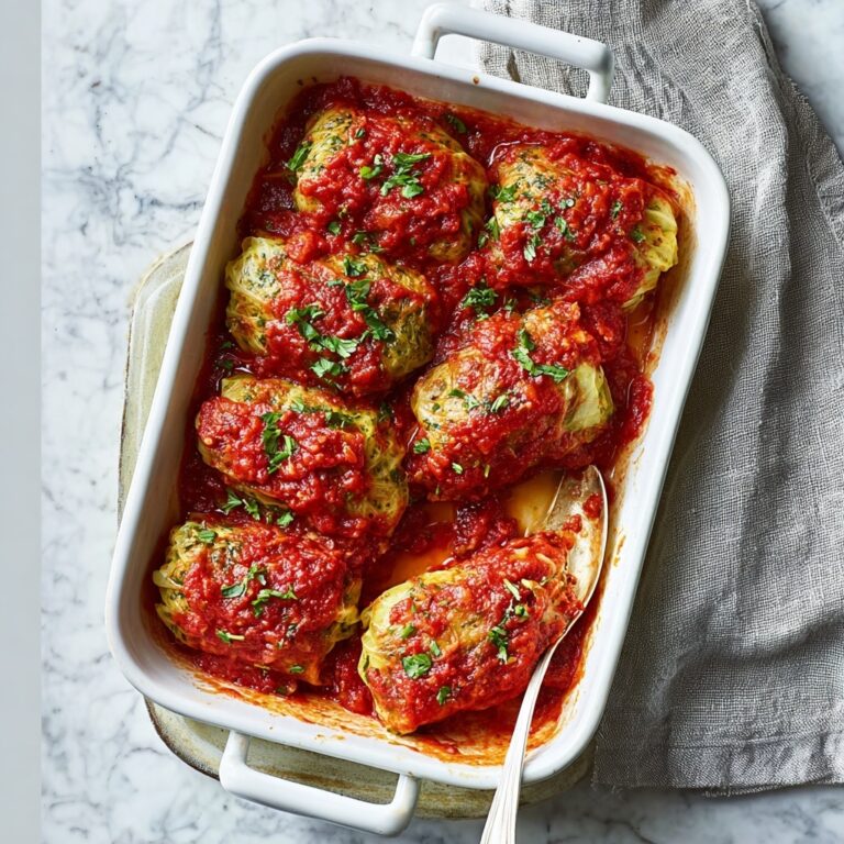 Italian Stuffed Cabbage Rolls Recipe