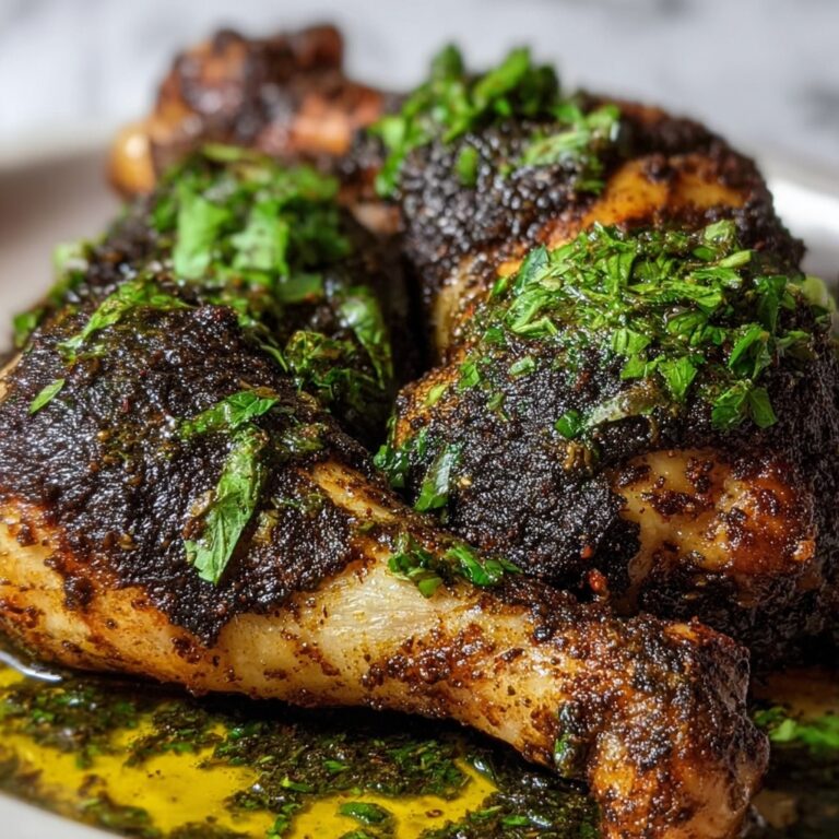 Oven Roasted Rosemary Garlic Brick Chicken Recipe