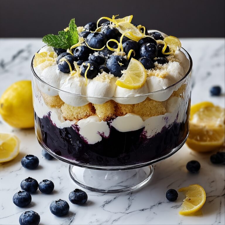Lemon Blueberry Trifle Recipe