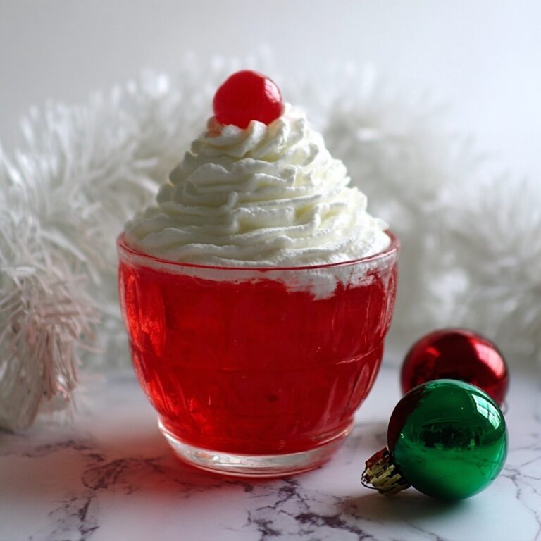 Santa’s Hat Shirley Temple Recipe