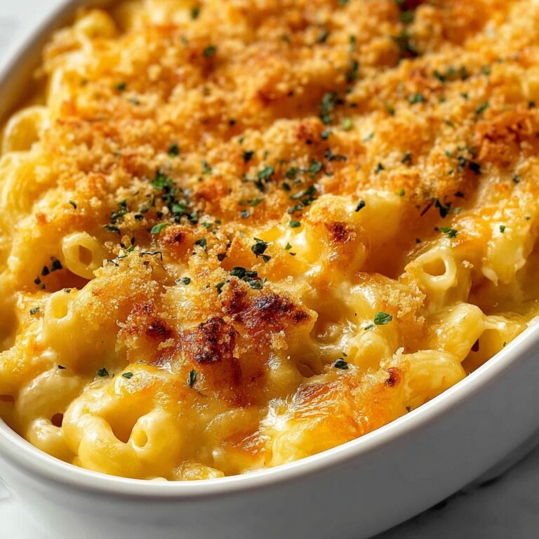 Old Fashioned Baked Macaroni and Cheese Recipe
