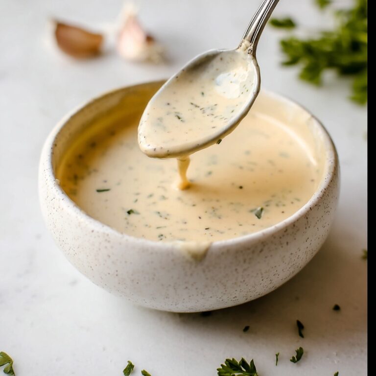 Creamy Garlic Butter Sauce Recipe