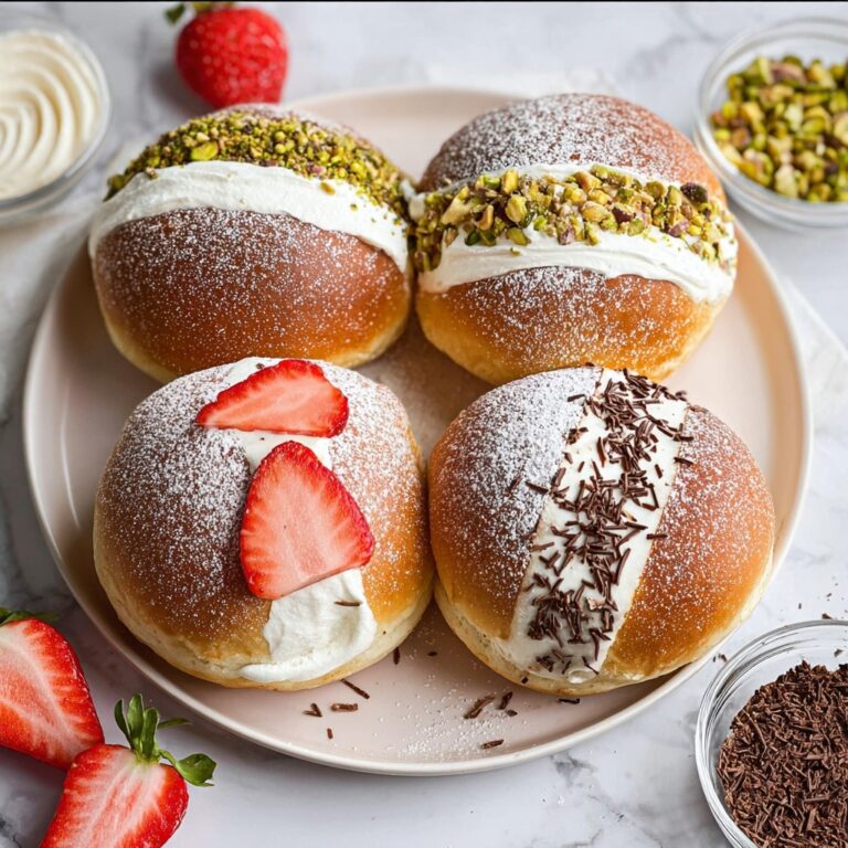Italian Cream Buns Recipe