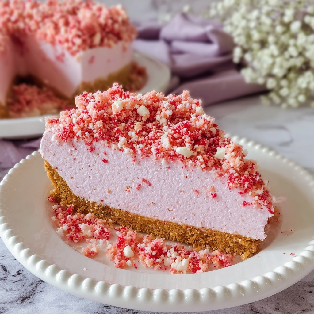 Strawberry Shortcake Freezer Pie Recipe - Recipe Image