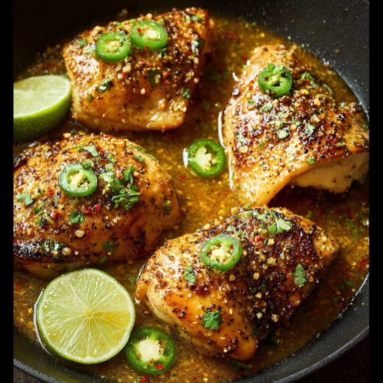 Garlic Lime Chicken Recipe