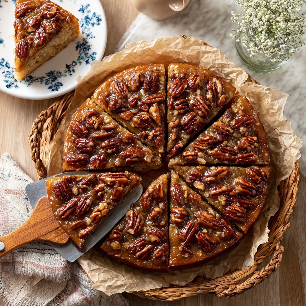 Banana Pecan Caramel Cake Recipe - Recipe Image