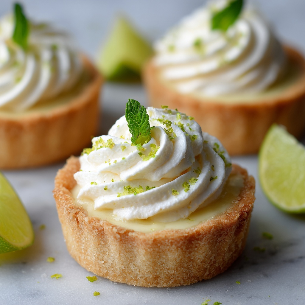 No-Bake Mini Key Lime Pies Recipe - Recipe Image