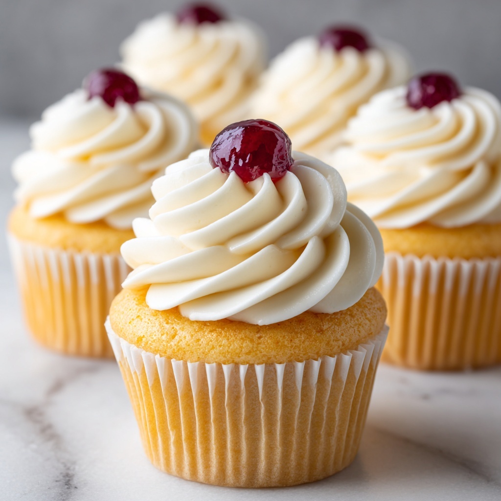 Easy Vanilla Cupcakes Recipe - Recipe Image