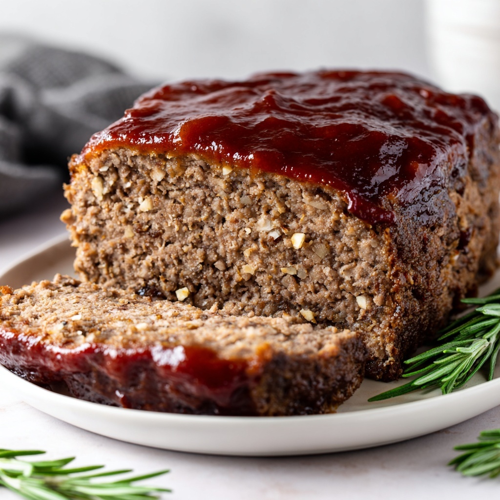 Classic Homemade Meatloaf Recipe - Recipe Image