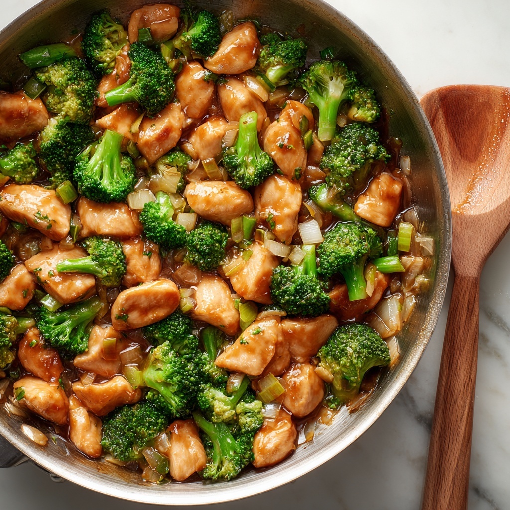 One Skillet Chicken and Broccoli Dinner Recipe - Recipe Image