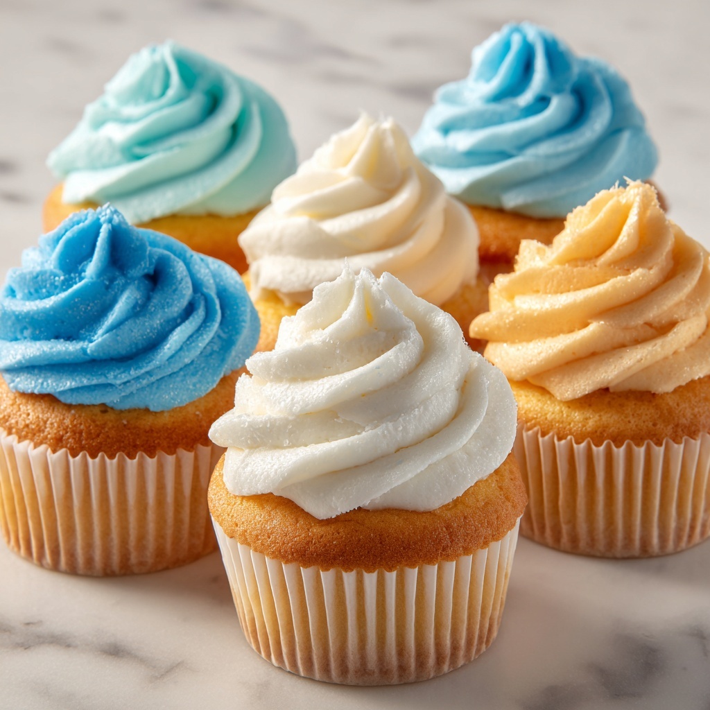 Glitter Frosting Cupcakes Recipe - Recipe Image