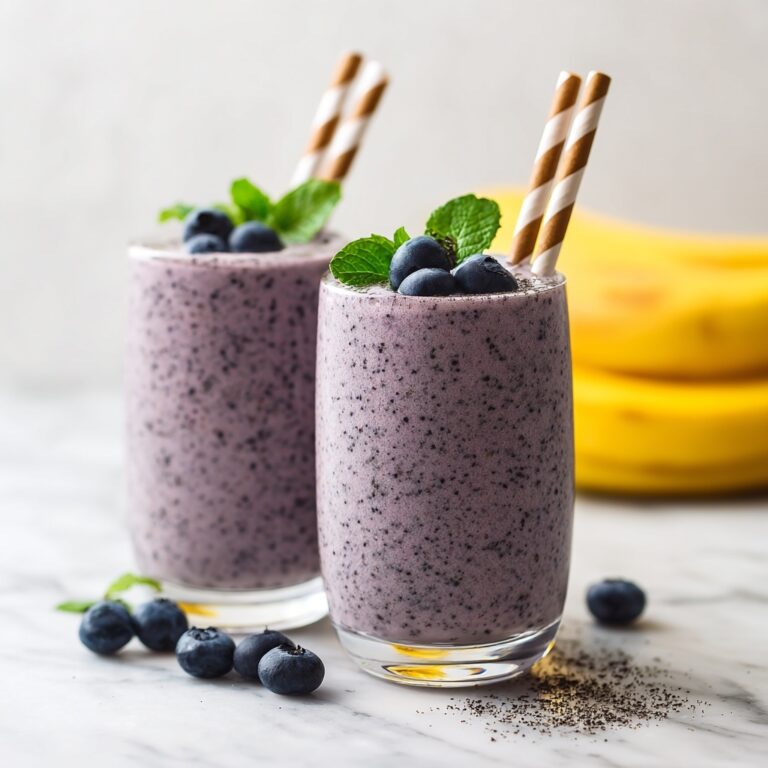 Vegan Blueberry Banana Smoothie Recipe
