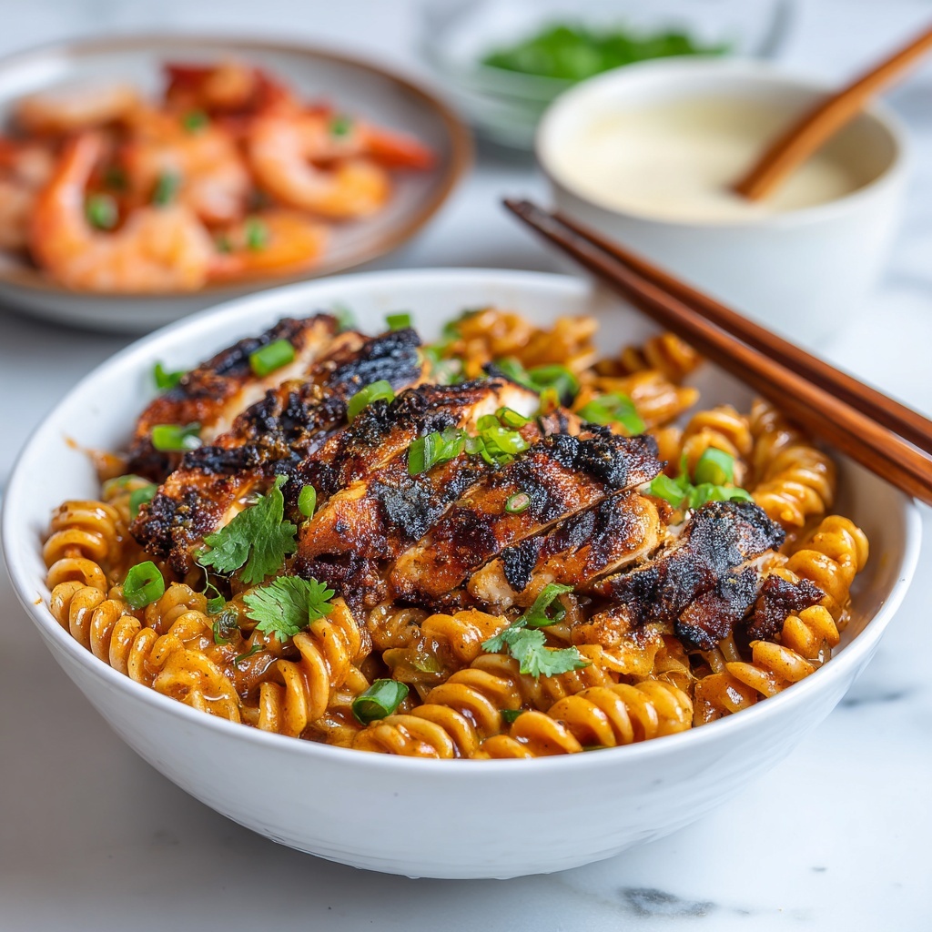 Buffalo Chicken Pasta Salad Recipe - Recipe Image