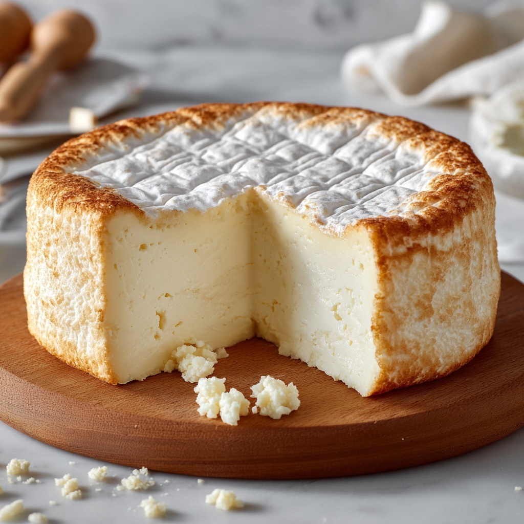 Light Fluffy Yogurt Cloud Cake Recipe - Recipe Image