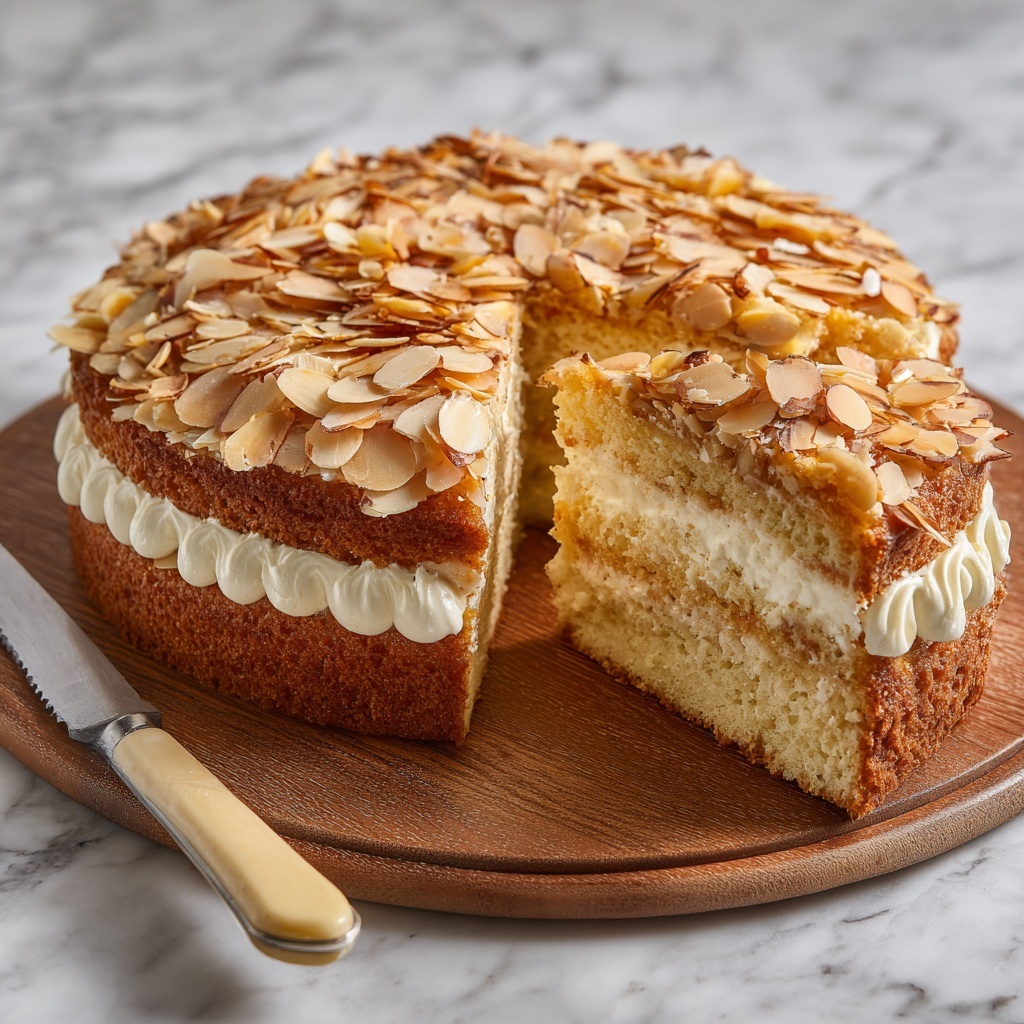 German Bee Sting Cake (Bienenstich) Recipe - Recipe Image