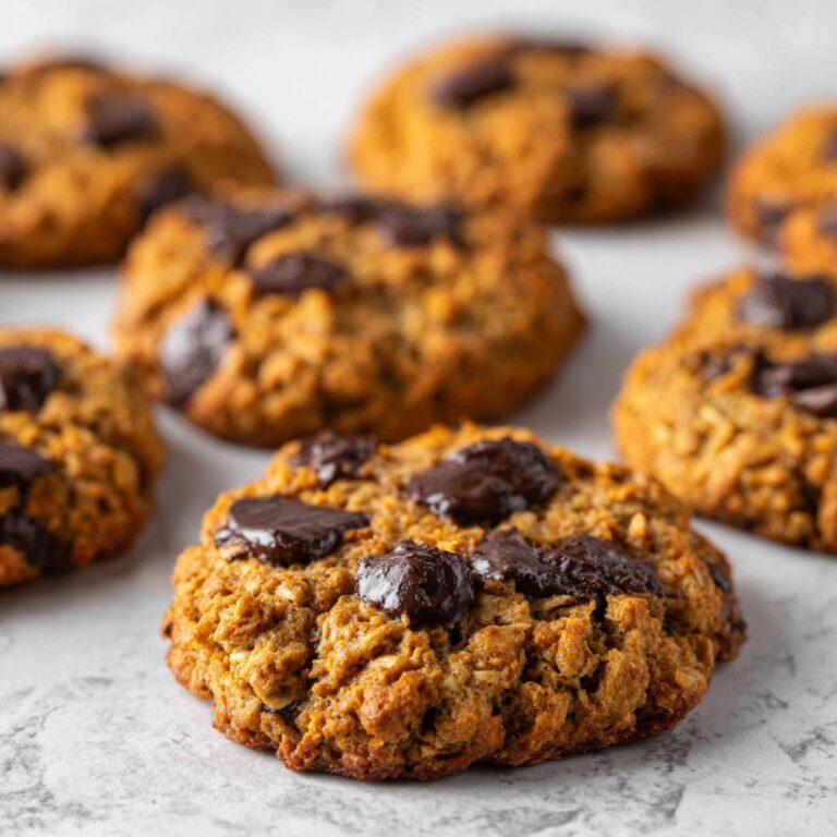 Healthy Banana Oat Cookies with Dark Chocolate Recipe