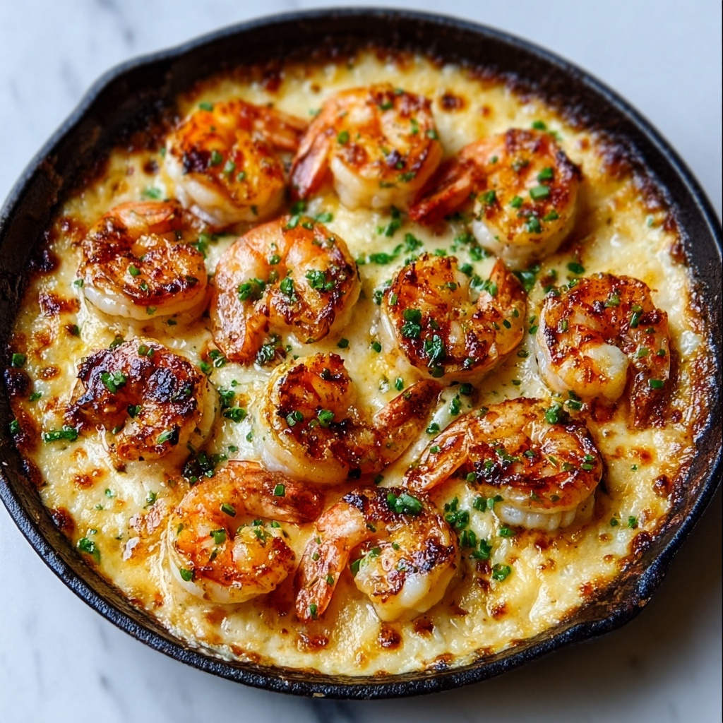 Garlic Shrimp Gratin Recipe - Recipe Image
