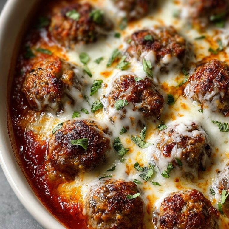 Dump and Bake Meatball Casserole Recipe