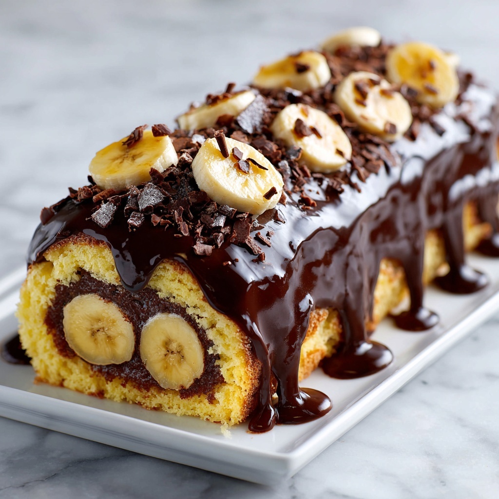 Banana Chocolate Dream Roll Recipe - Recipe Image