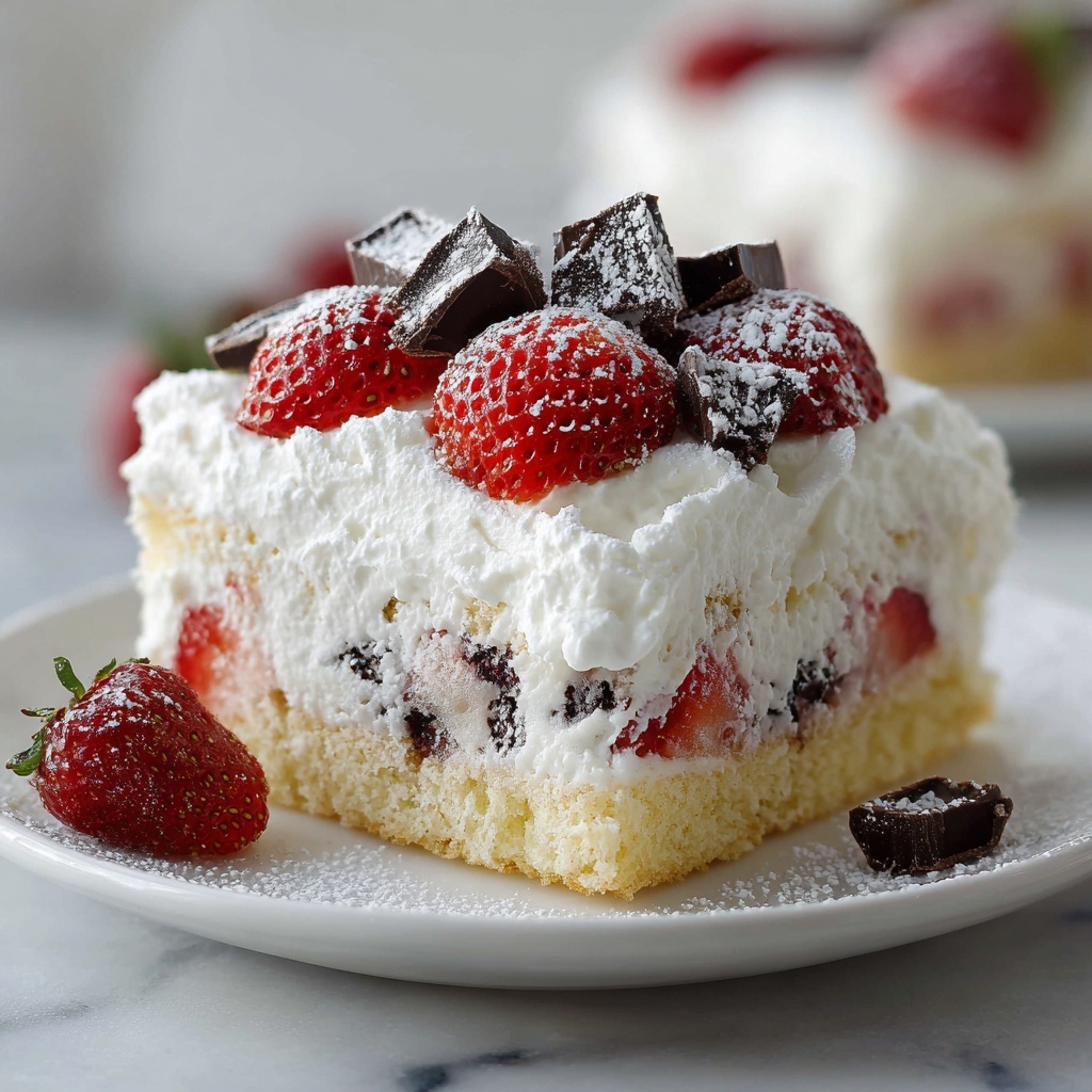 White Chocolate-Strawberry Tiramisu Recipe - Recipe Image