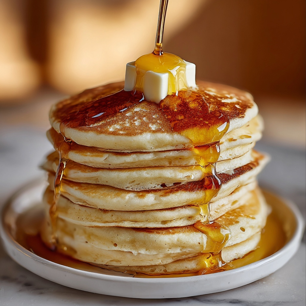 Easy Homemade Pancake Recipe - Recipe Image