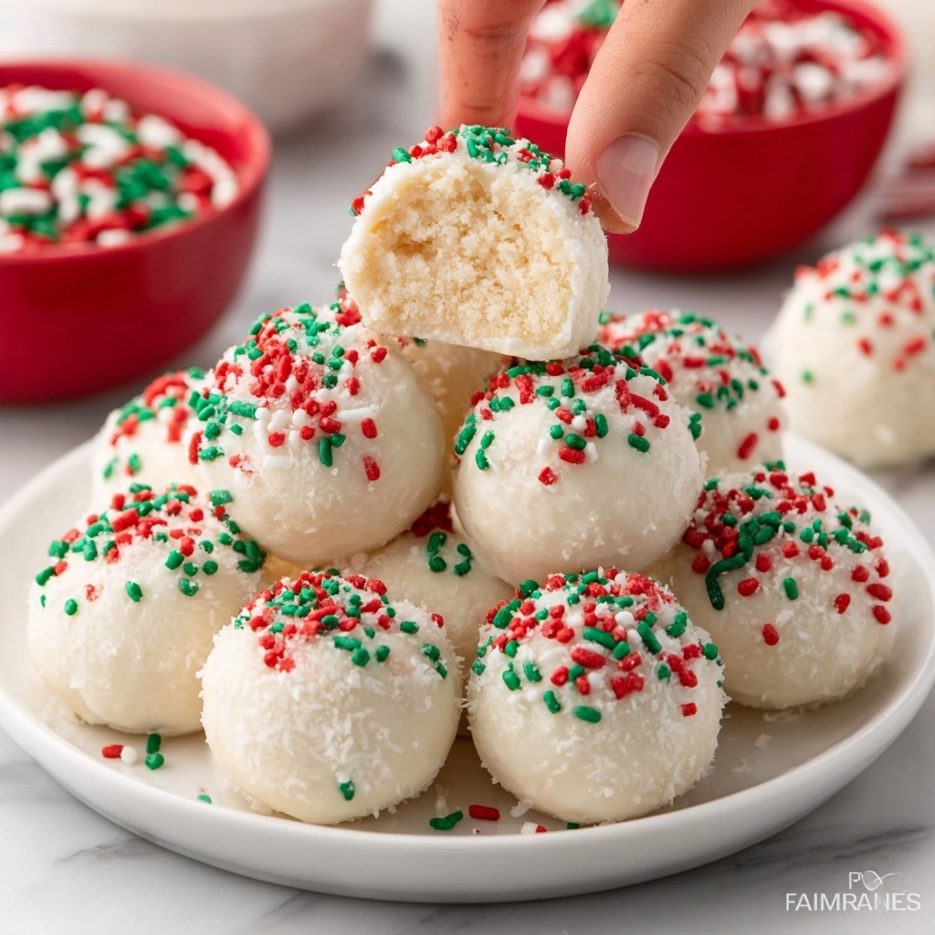 Sugar Cookie Truffles Recipe - Recipe Image