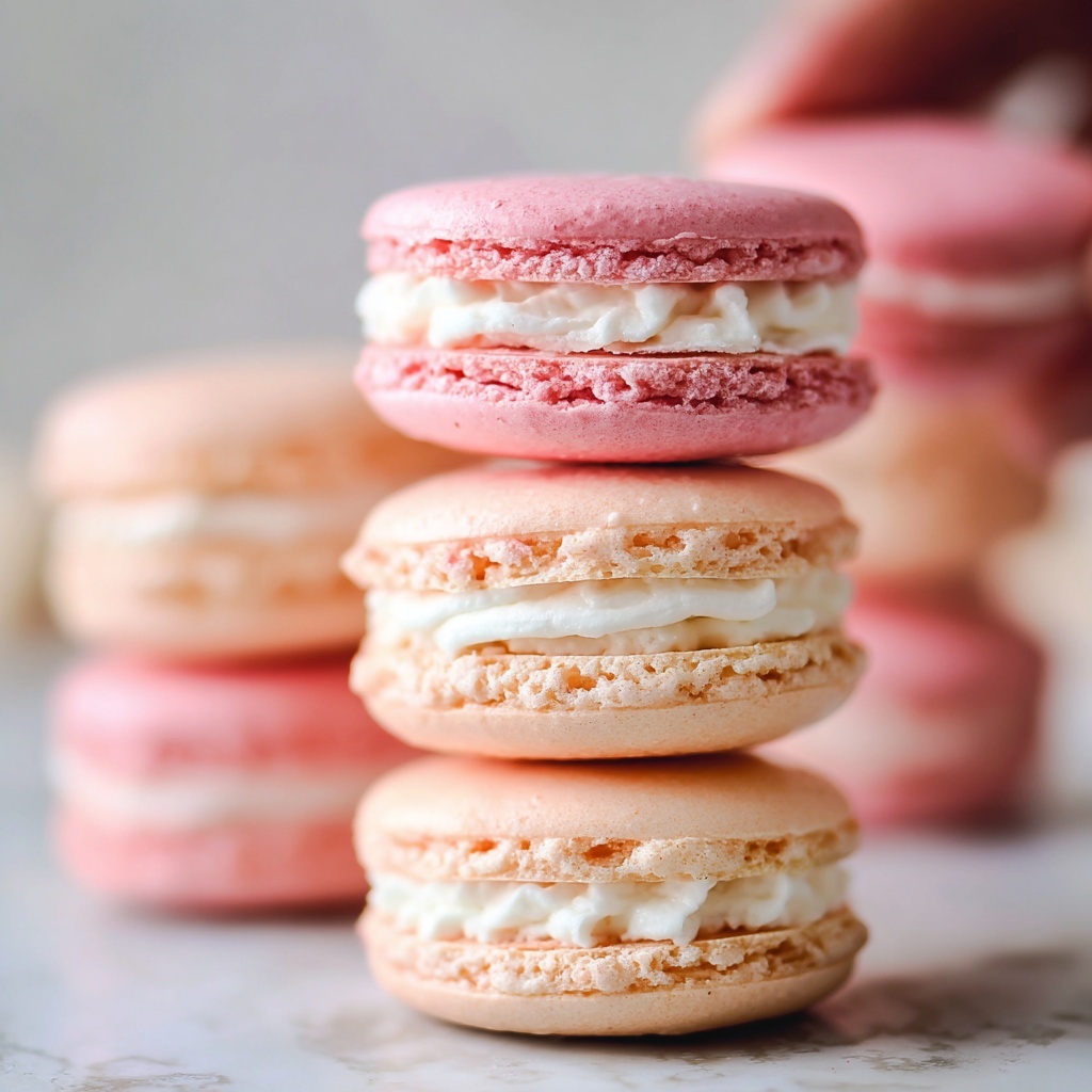 Foolproof French Macarons with Raspberry Buttercream Recipe - Recipe Image