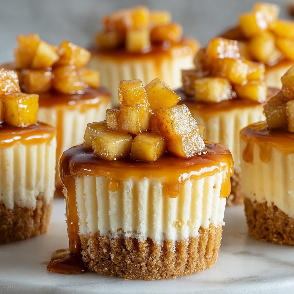 Caramel Apple Cheesecake Cups Recipe - Recipe Image