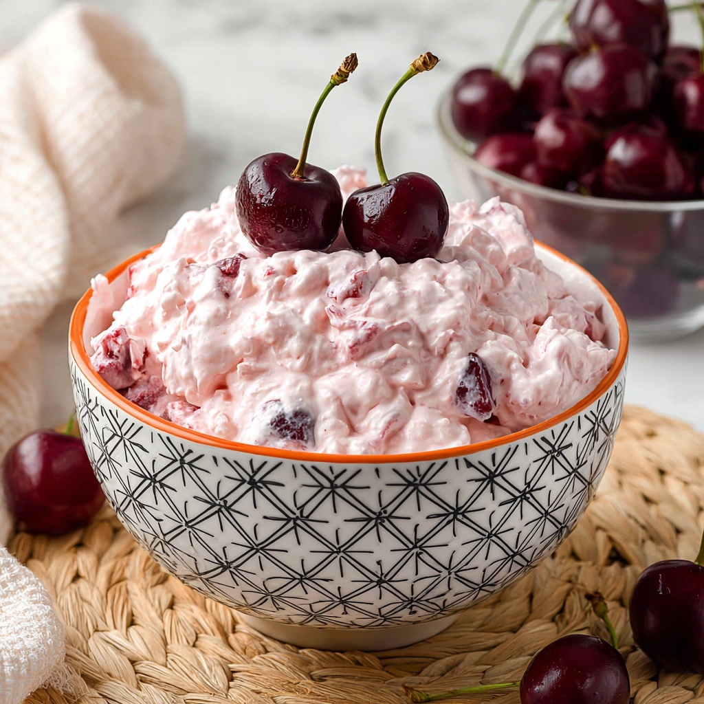 Cherry Cheesecake Fluff Recipe - Recipe Image