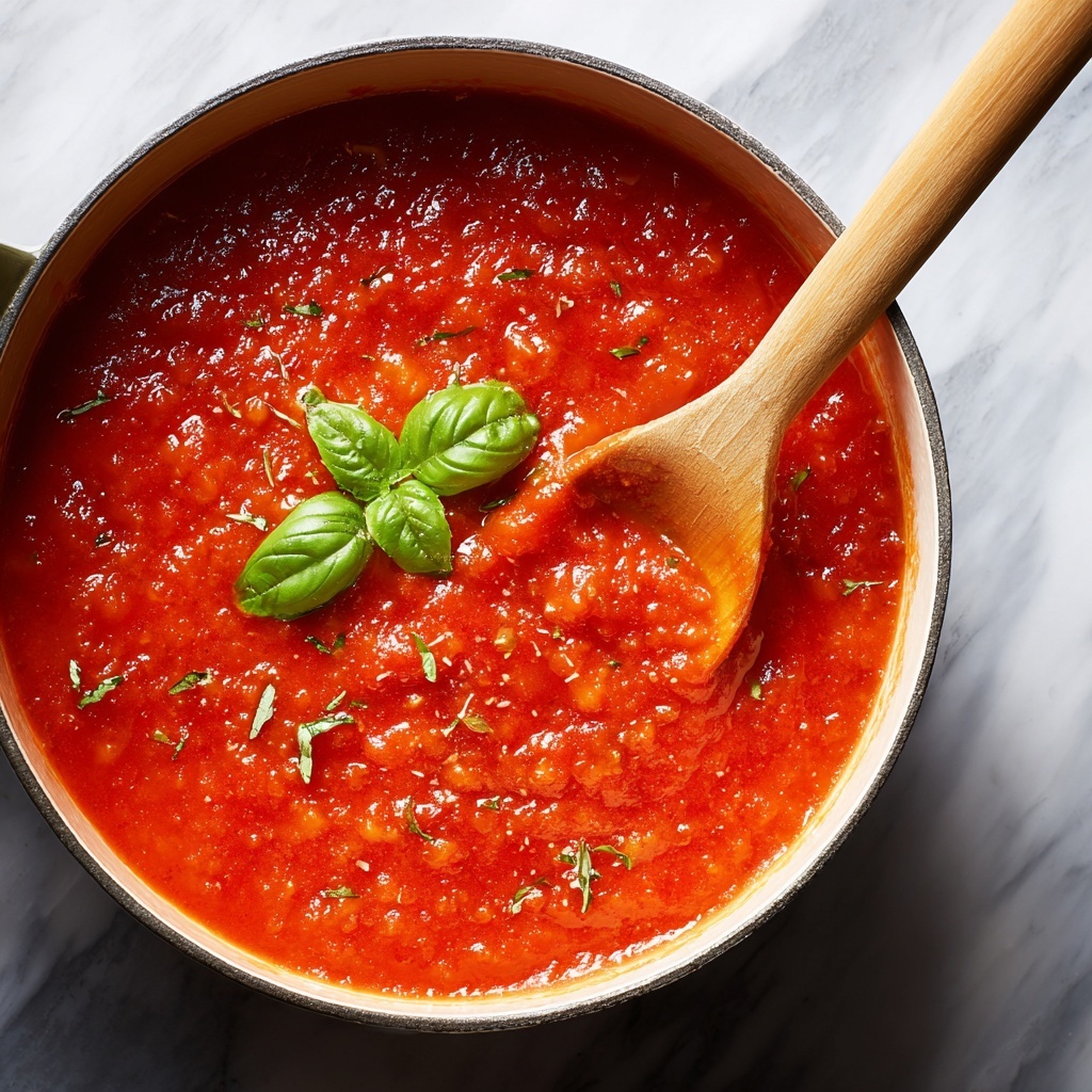 Homemade Italian Tomato Sauce Recipe - Recipe Image