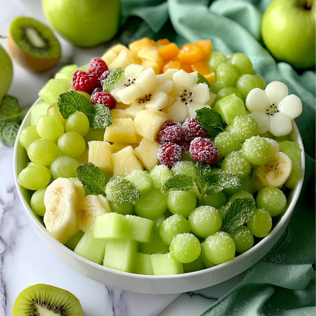 Leprechaun Fruit Salad Recipe - Recipe Image