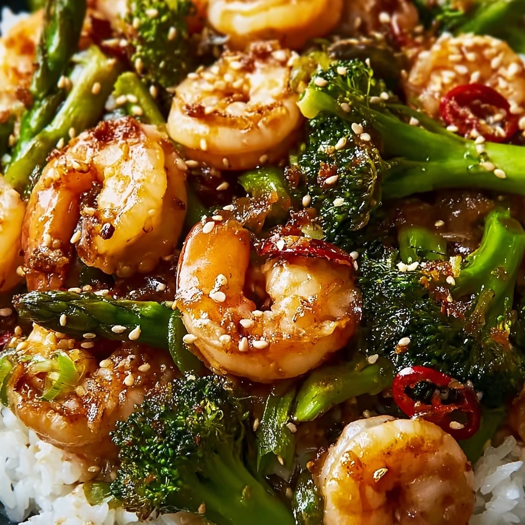 Broccoli Shrimp Stir Fry Recipe - Recipe Image