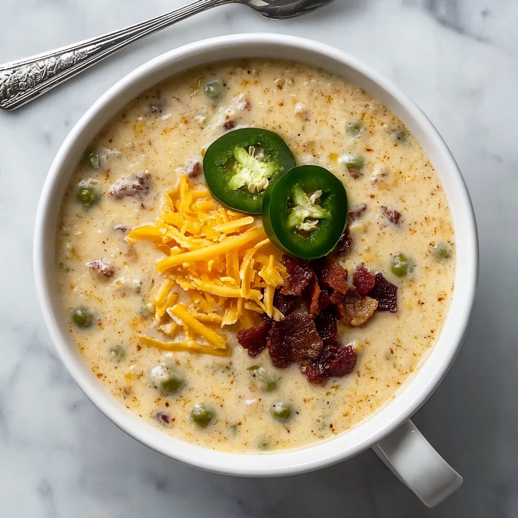 Jalapeno Popper Chicken Soup Recipe - Recipe Image