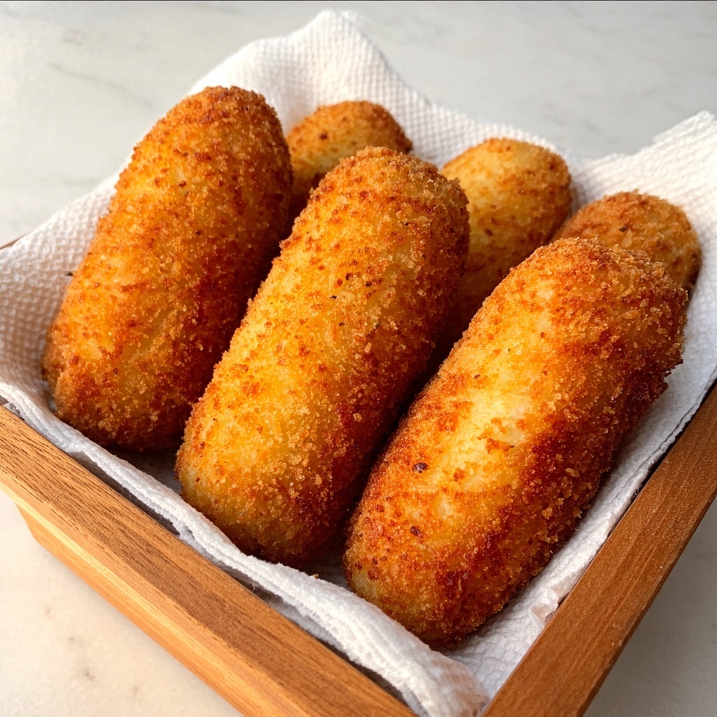 Loaded Potato and Cheese Sticks Recipe - Recipe Image