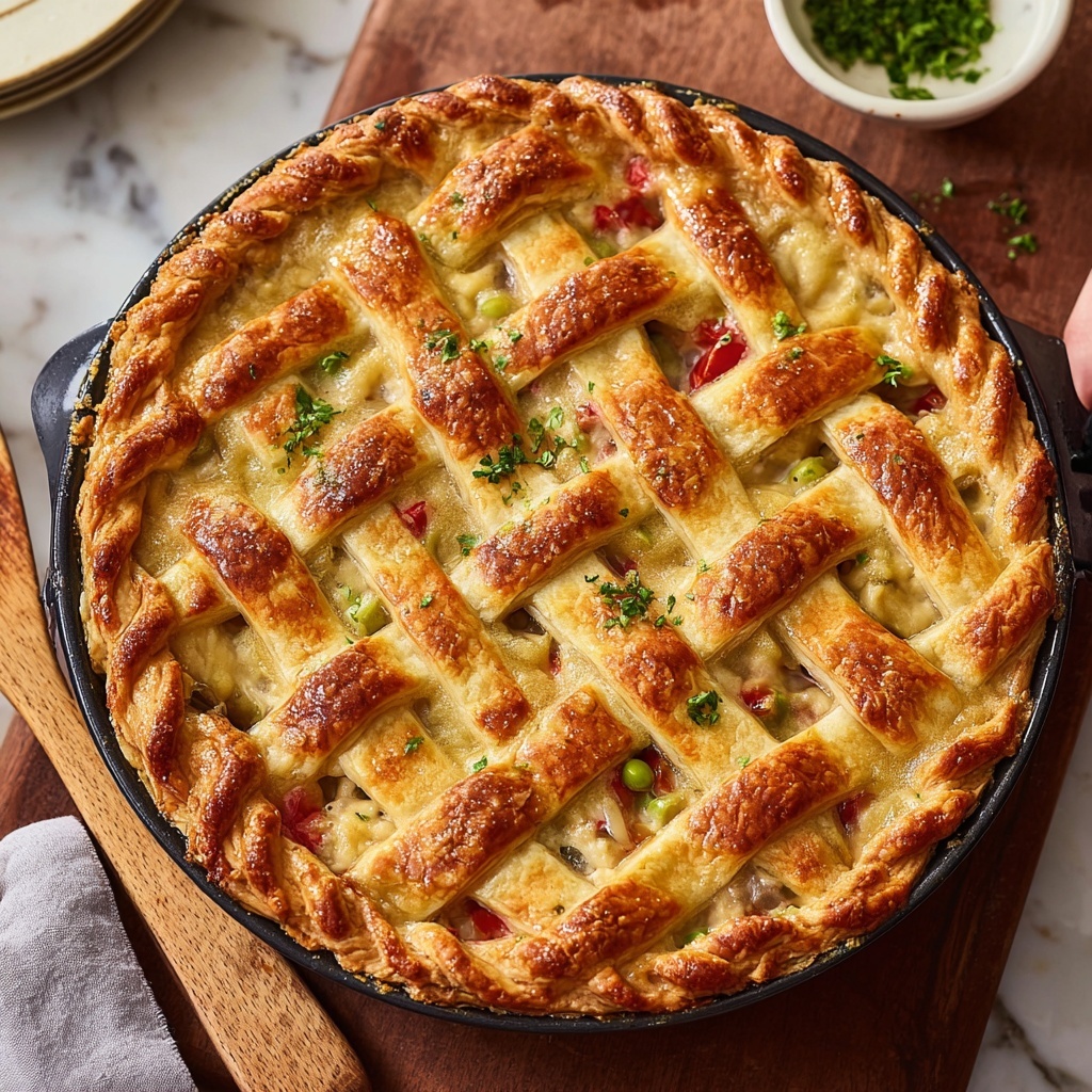 Chicken Pot Pie Casserole Recipe - Recipe Image