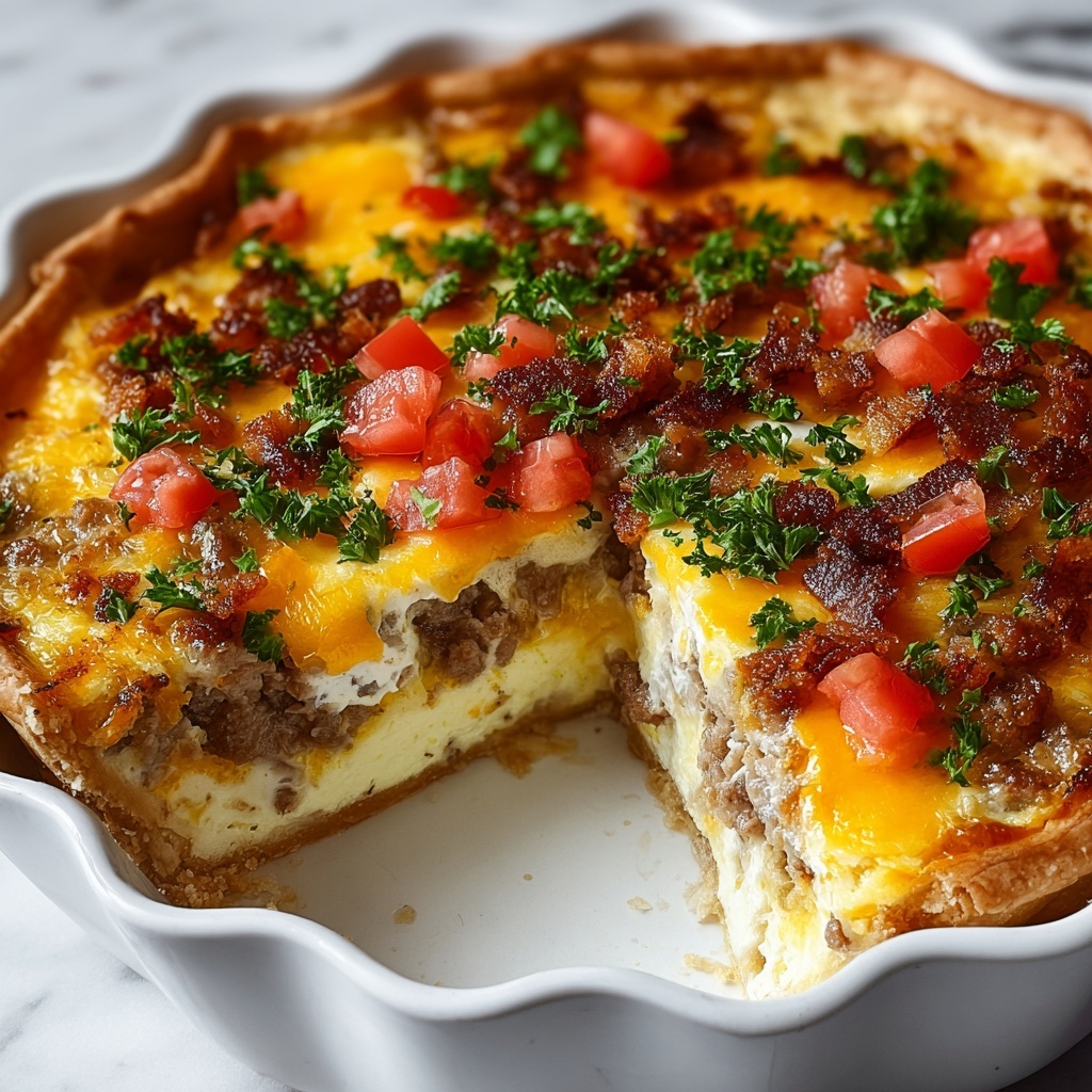 Crescent Roll Breakfast Casserole Recipe - Recipe Image