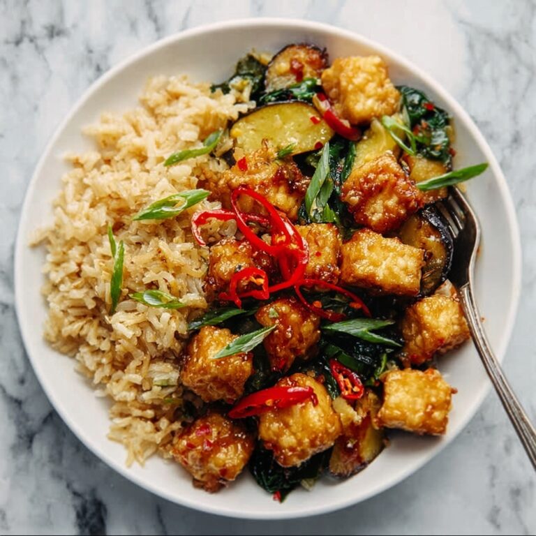 Thai Basil Tofu Recipe