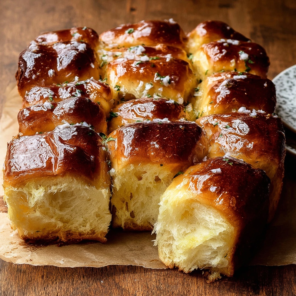 Salted Sage Honey Butter Brioche Rolls Recipe - Recipe Image