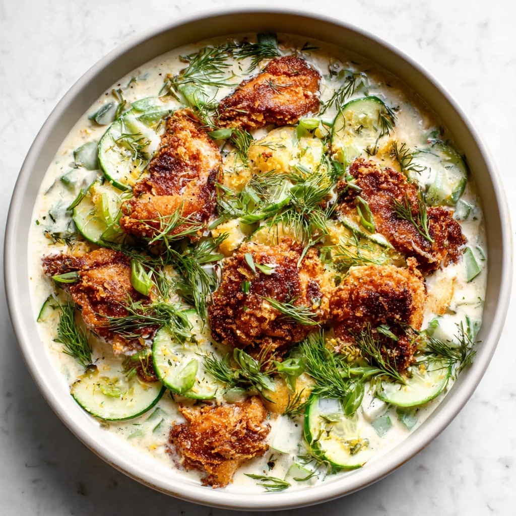 Crispy Smashed Potato Salad Recipe - Recipe Image