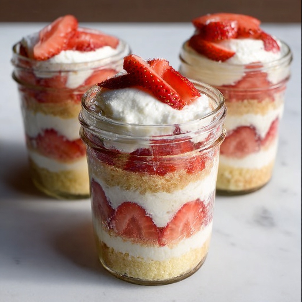 Strawberry Shortcake Parfaits Recipe - Recipe Image