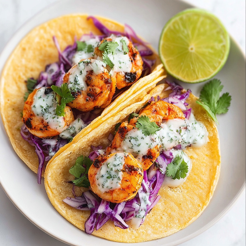 Baja Shrimp Tacos Recipe - Recipe Image