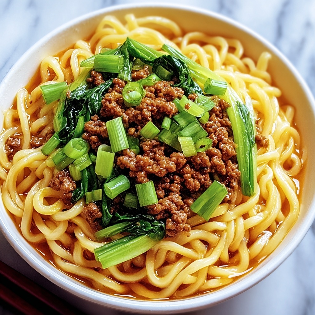 Addictive Dan Dan Noodles Recipe - Recipe Image
