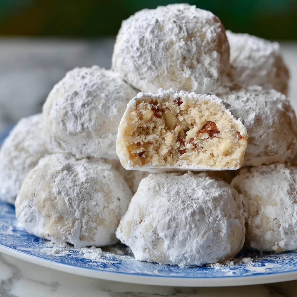 Buttery Pecan Snowball Cookies Recipe - Recipe Image