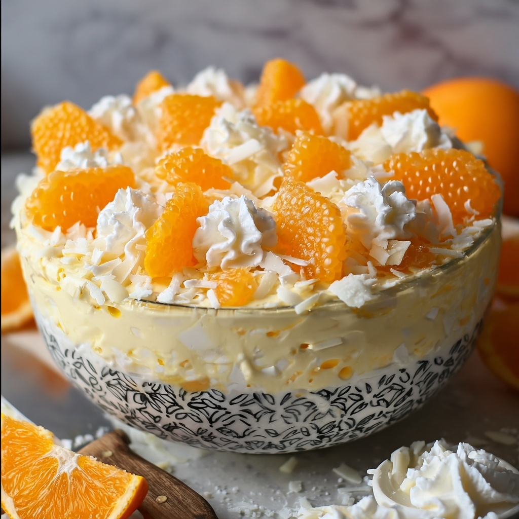 Orange Dreamsicle Salad Recipe - Recipe Image