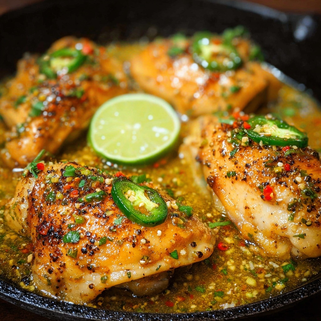 Garlic Lime Chicken Recipe - Recipe Image