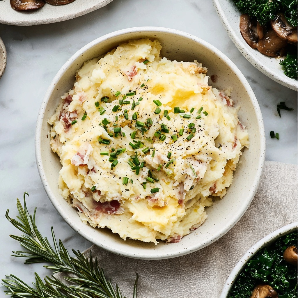 Smoked Gouda Mashed Potatoes Recipe - Recipe Image