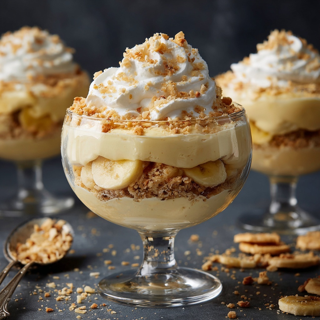 Banana Cheesecake Parfait Recipe - Recipe Image